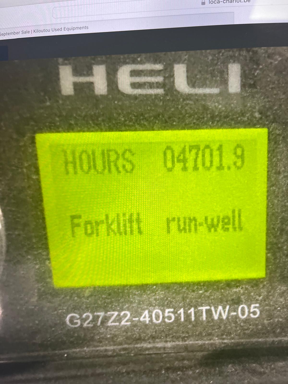 Compteur d’heures du HELI CPCD35 d’occasion